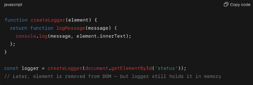 Closures Retaining Stale References_Example